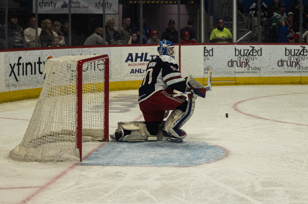 Hartford Wolf Pack vs Hershey Bears on March 30, 2024 at the XL Center in Hartford, Connecticut photos by Scott Chiappetta