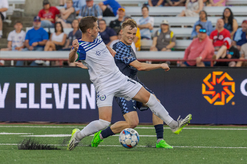 Hartford Athletic vs Indy Eleven on May 18, 2024 photo via Hartford Athletic