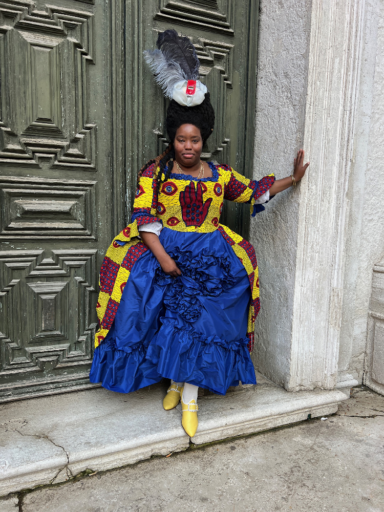 “Designing the Black American Cultural
Costume” at the keeler tavern museum and history center in ridgefield connecticut in june 2024