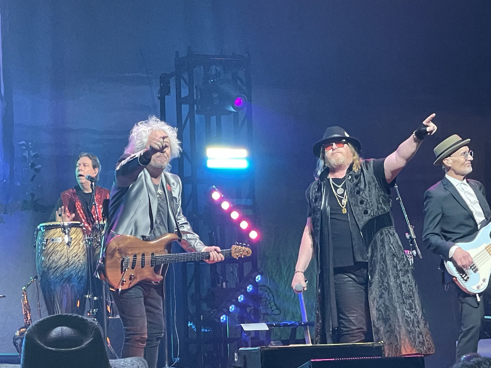 Toto at Total Mortgage Arena in Bridgeport, Connecticut on April 29, 2024 photo by Kris Forland