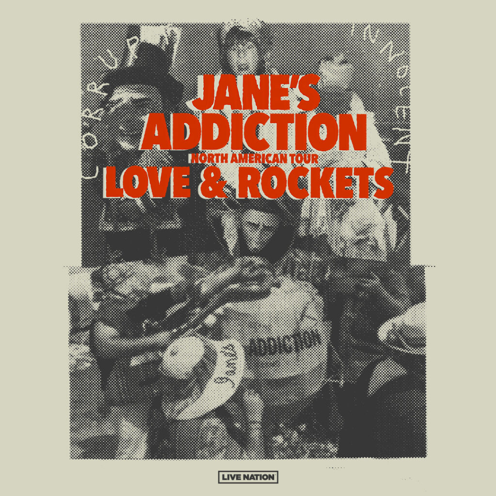 Jane's addiction and love & Rockets to perform at Hartford Healthcare amphitheater in bridgeport connecticut in September 2024