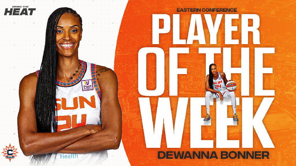 Dewanna Bonner named wnba player of the week May 28, 2024
