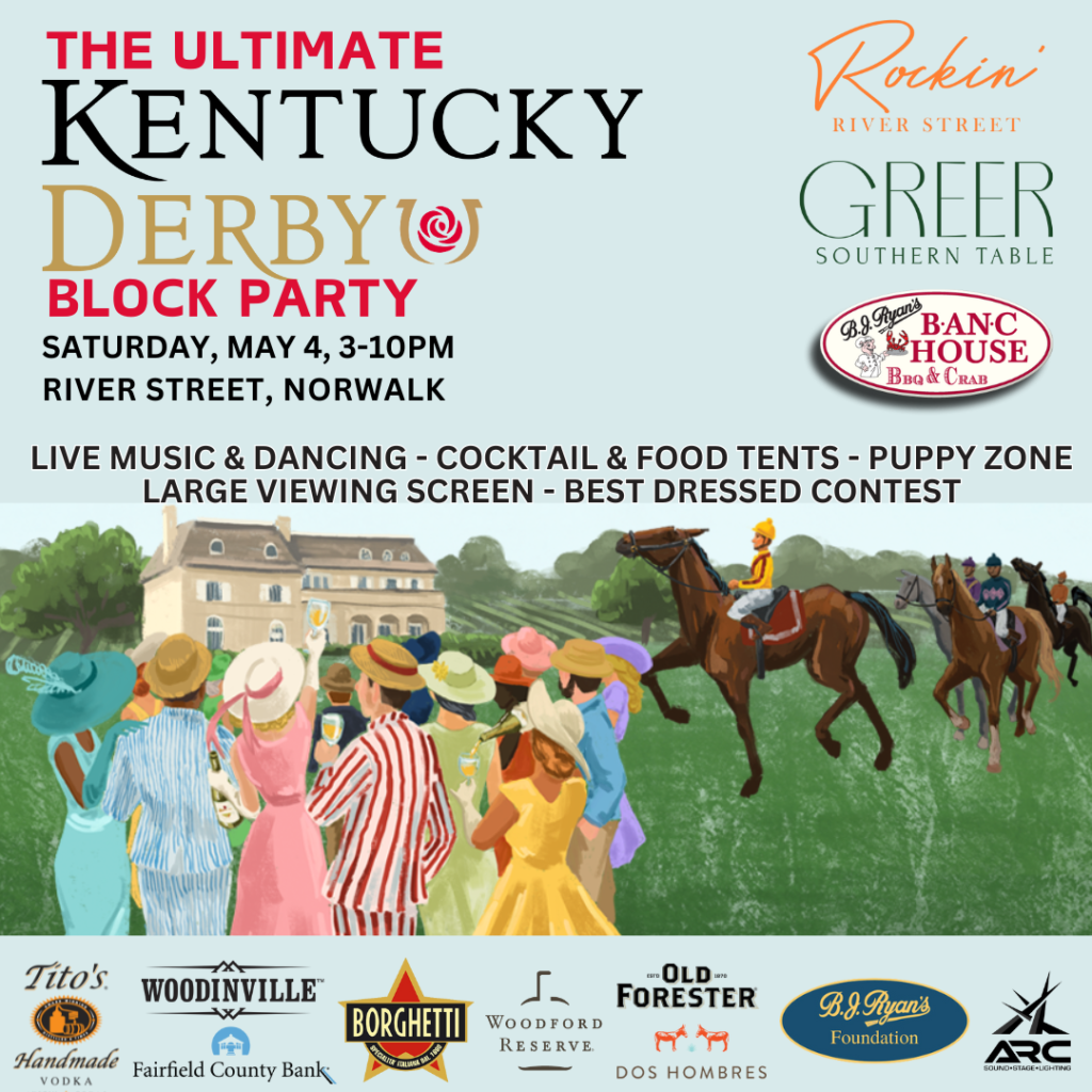 kentucky derby party in norwalk, connecticut on may 4, 2024