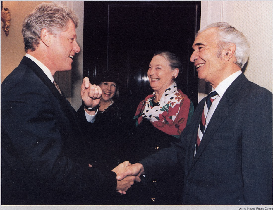 Dave Brubeck & President Bill Clinton
﻿(The Brubeck Collection) Credit: The White House