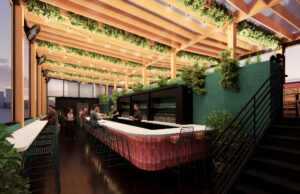 Gioia roof top located at 150 Wooster street in New Haven, Connecticut opens june 20, 2024