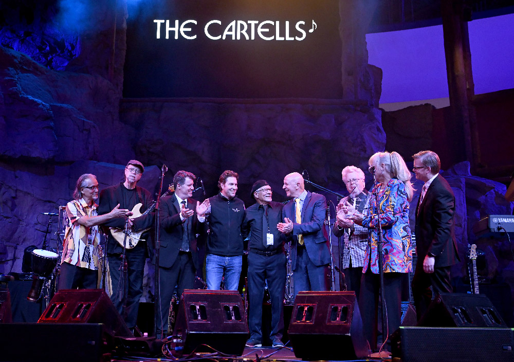 The Cartells introducted into the Mohegan Sun Hall of Fame in Uncasville, connecticut in May 2024