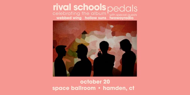 Rival Schools to perform at Space ballroom in hamden, connecticut in october 2024
