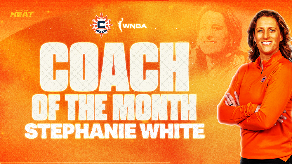 WNBA coach of the month stephanie white may 2024