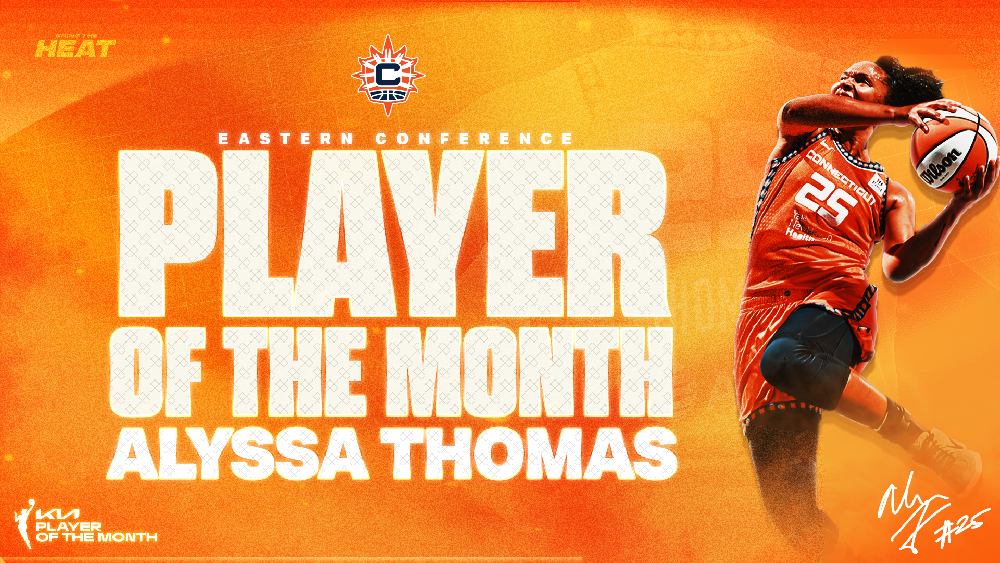 Alyssa Thomas named wnba player of the month for may 2024