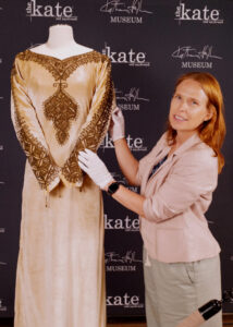 Katharine Hepburn's wedding dress at the Kate in Old Saybrook Connecticut