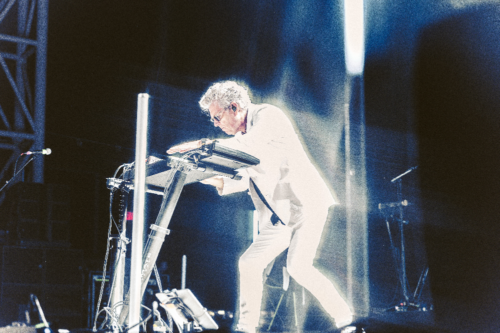 Tom Bailey performs at the Totally Tubular Festival at Hartford Healthcare Amphitheater in Bridgeport, Connecticut photos by Jessie Fuentes