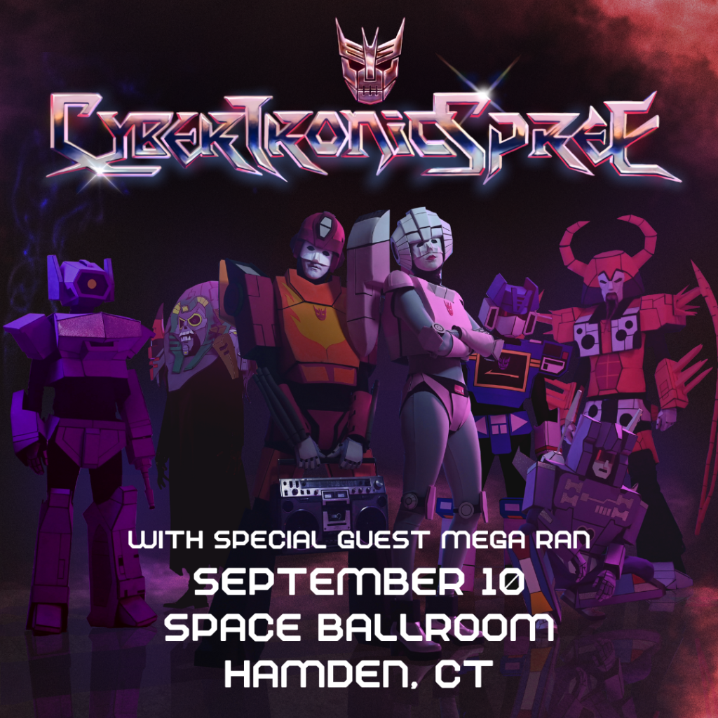 The Cybertronic Spree  to perform at space ballroom in hamden, connecticut 