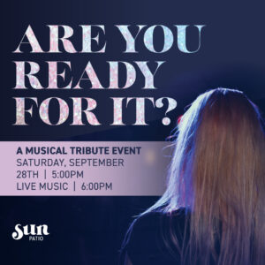 Are you ready for it celebration of Taylor Swift at sun patio at Mohegan Sun in Uncasville Connecticut in September 2024