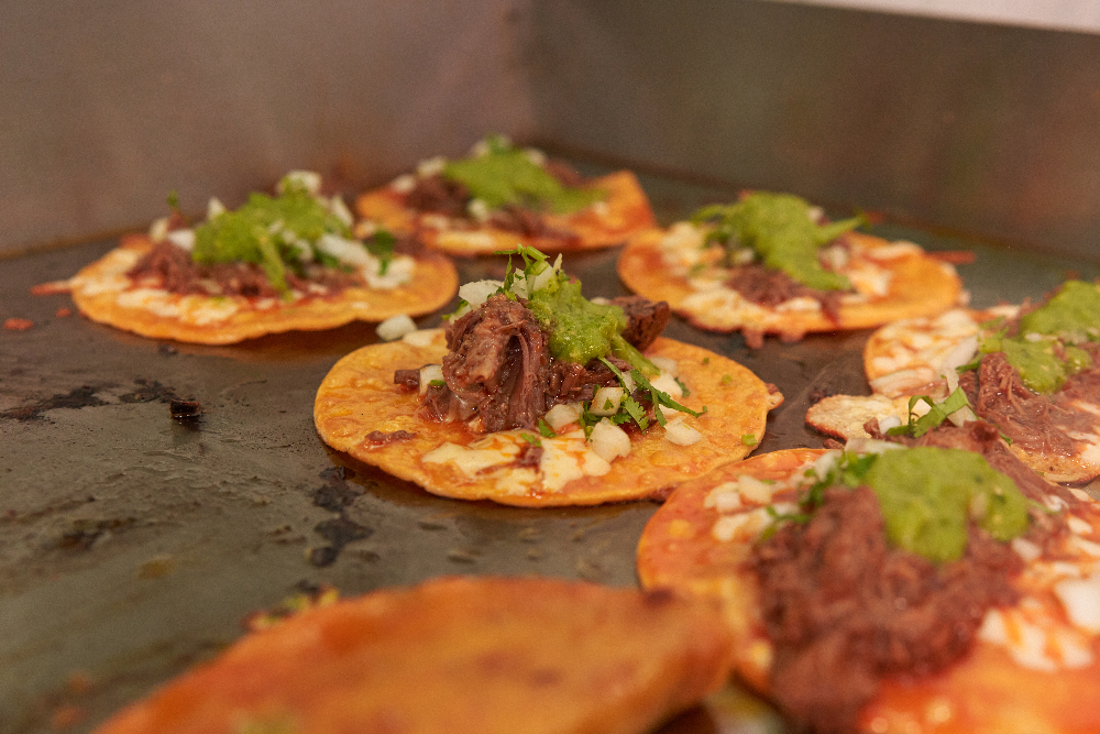 Tacos prepared by Geronimos in Fairfield connecticut 