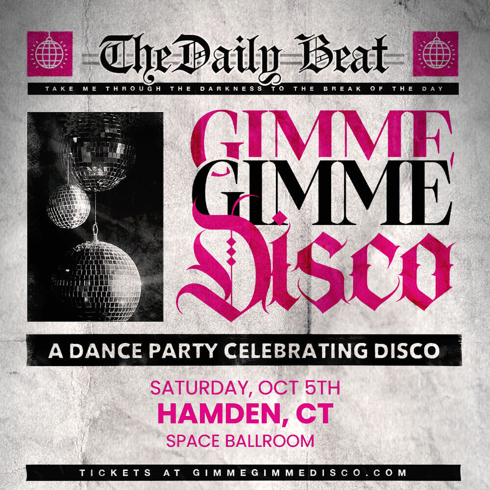 Gimme Gimme Disco dance party returns to Space Ballroom in Hamden, Connecticut in October 2024