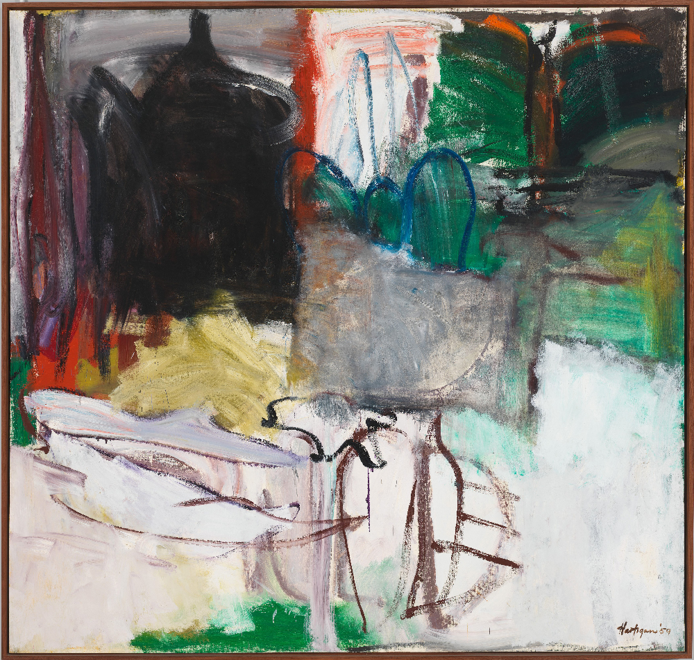 Grace Hartigan, Sweden, 1959, Oil on linen, 83 7/8 × 87 7/8 in. (213 × 223.2 cm). Whitney Museum of American Art, New York; gift of Mr. and Mrs. Guy A. Weill 64.66. © Rex R. Stevens.jpg