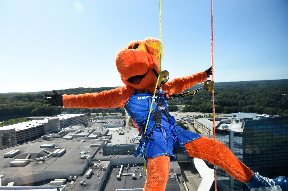 Over the edge with special Olympics Connecticut and Mohegan Sun in August 2024