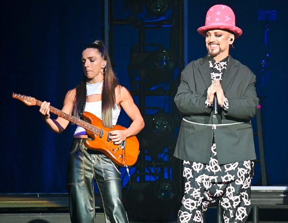 Boy George performs at Mohegan Sun on September 15, 2024 Photo by Kris Forland