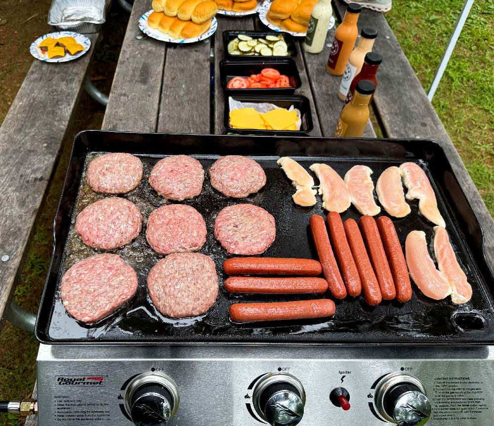 Press burger grill kit, press burger locations in Wilton and New Canaan, Connecticut