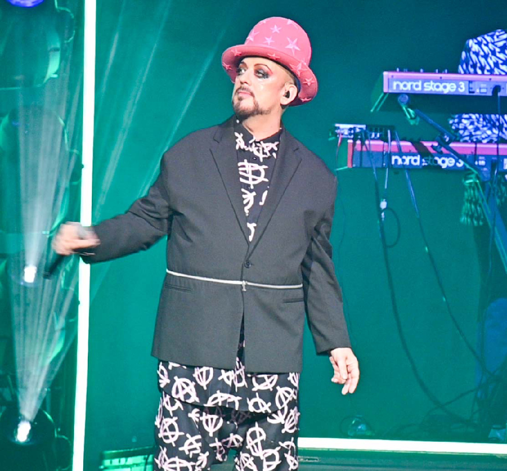 Boy George performs at Mohegan Sun on September 15, 2024 Photo by Kris Forland