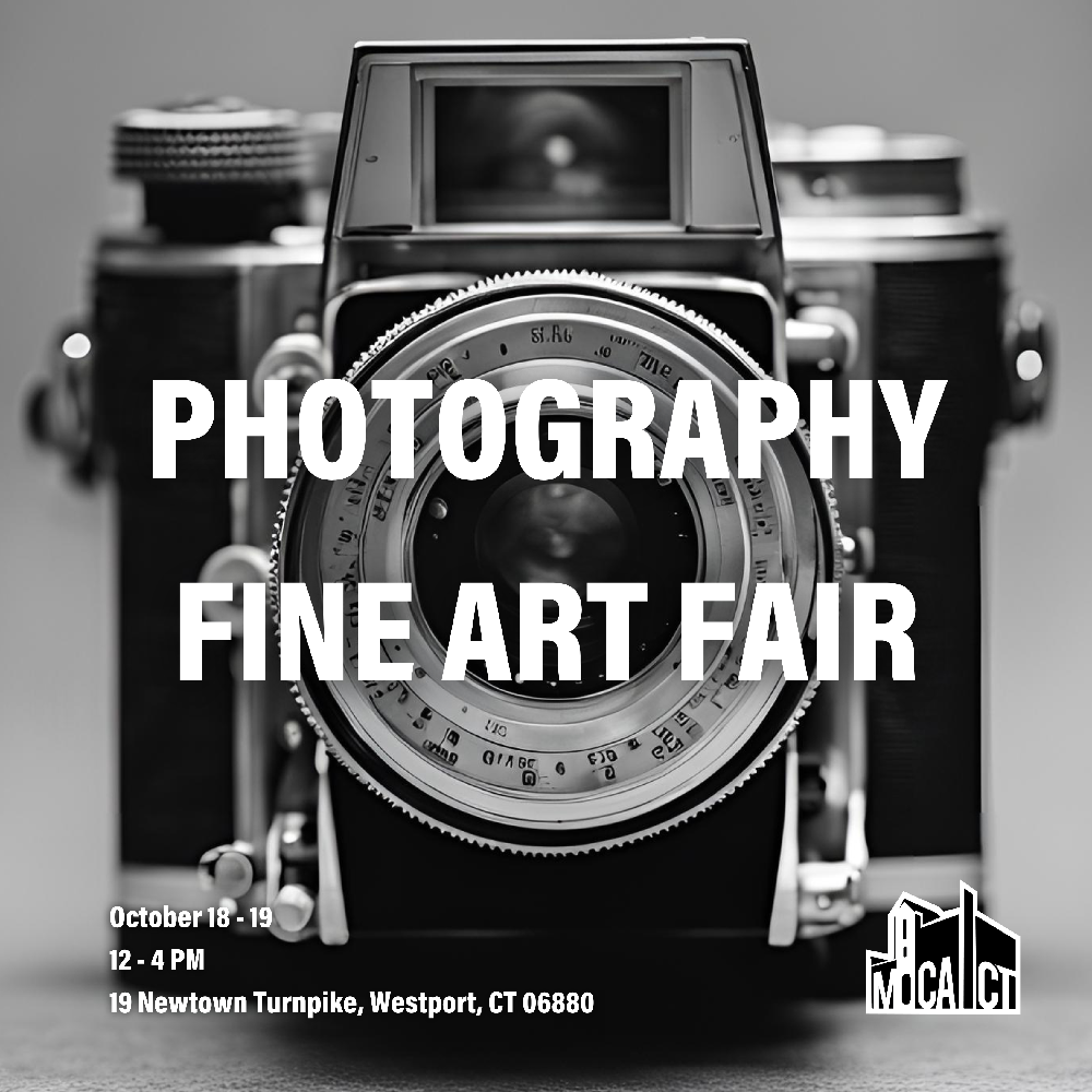 Fine art photography fair at MoCA CT in westport connecticut in October 2024