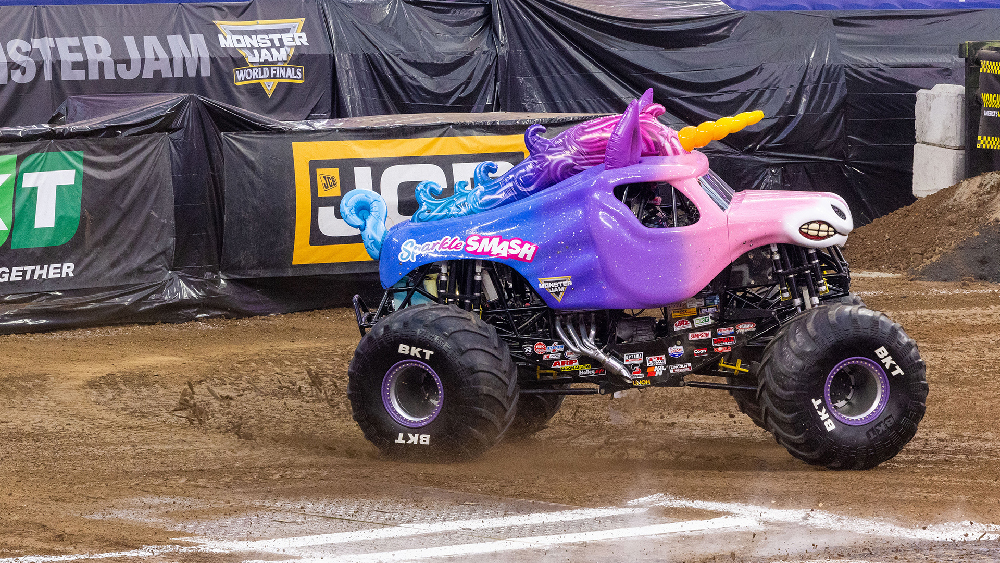 Sparkle Smash via Monster Jam at the XL Center in Hartford, Connecticut