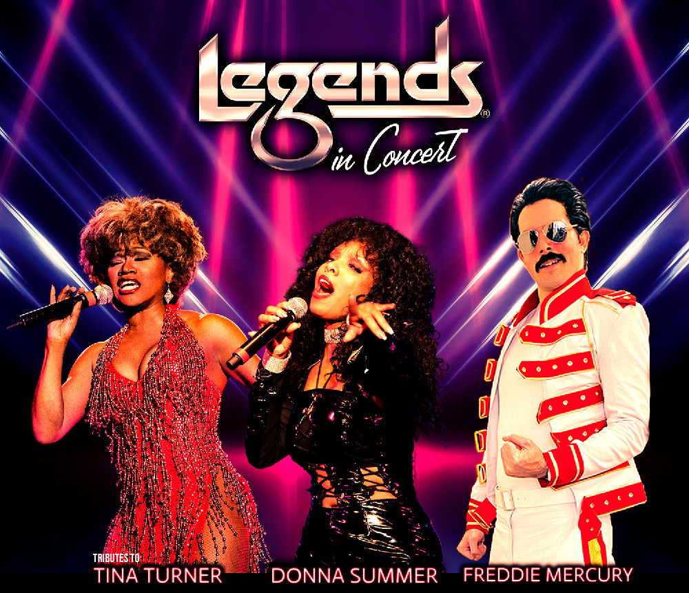 Legends in Concert at Moheagn Sun in uncasville, Connecticut in Noveber 2024