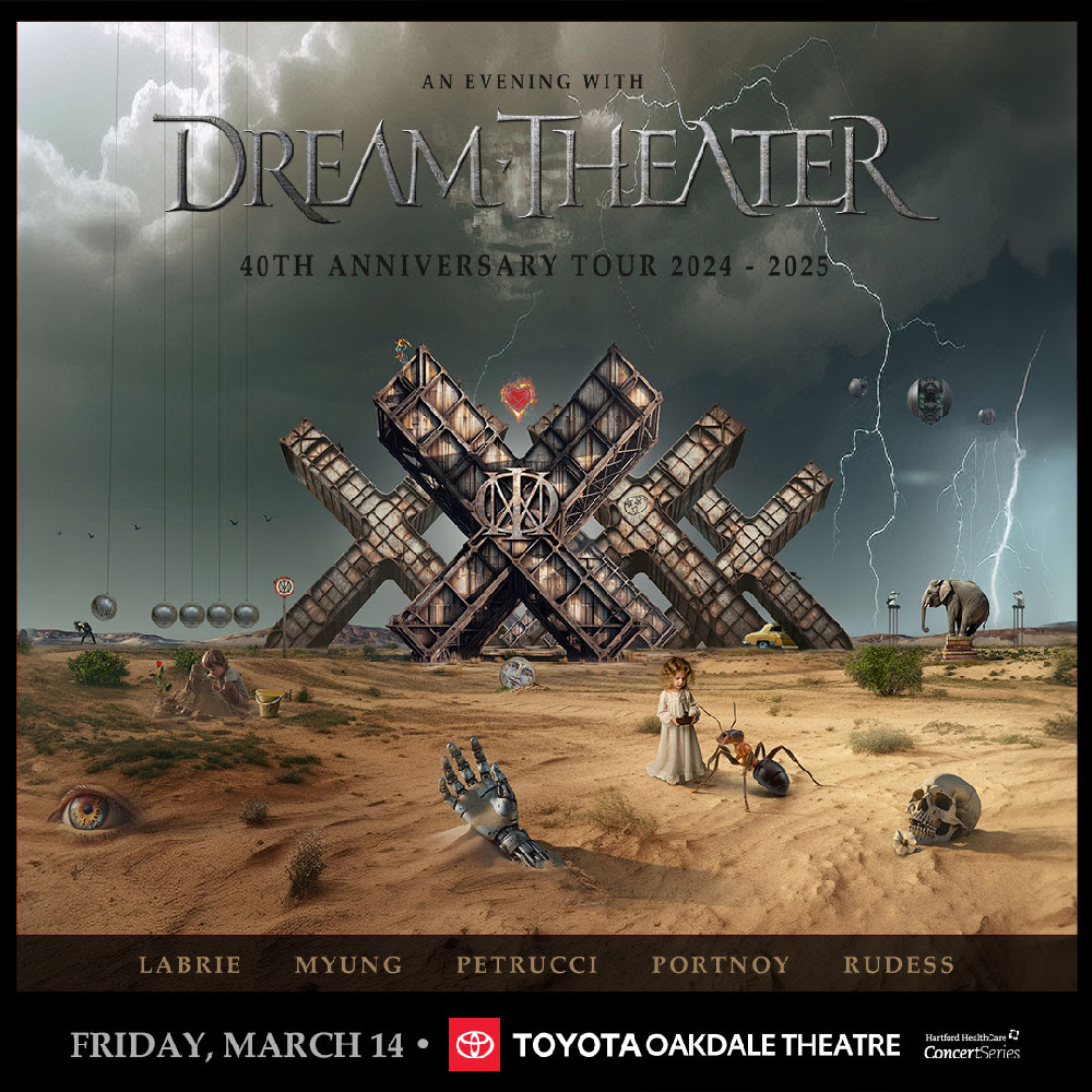 Dream Theater to perform at Toyota Oakdale Theatre in Wallingford, Connecticut in March 2025