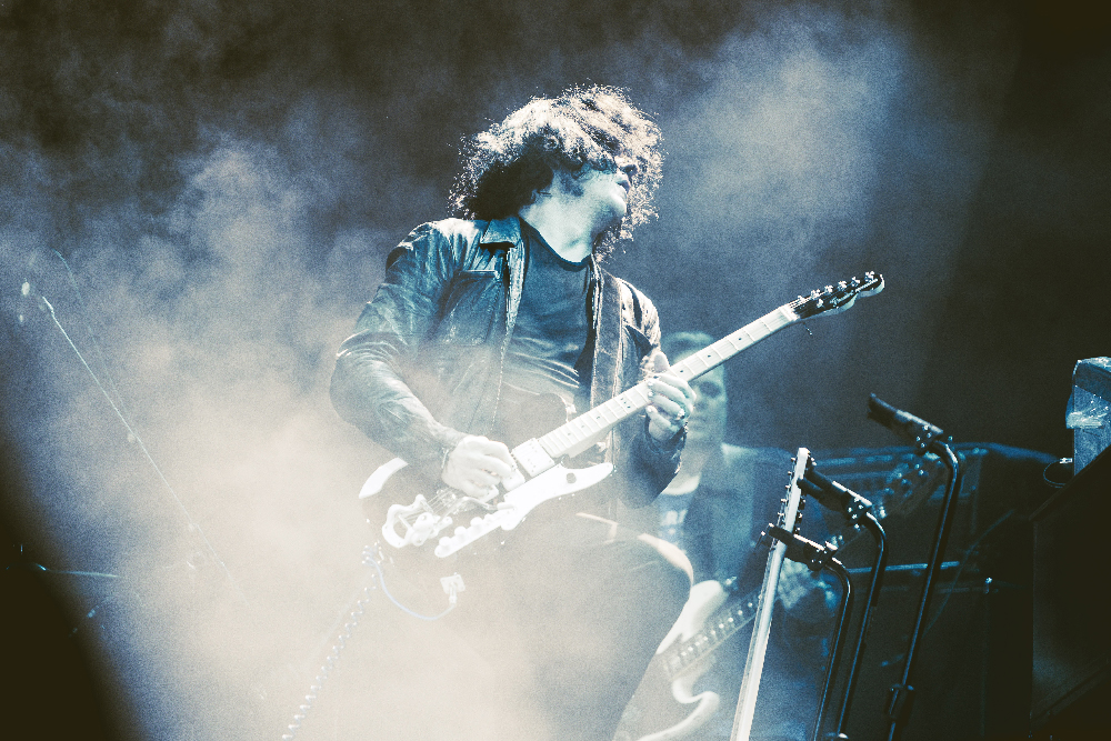 Jack White at Soundside Music Festival in Bridgeport, Connecticut, on September 29, 2024 photo by Jessie Fuentes