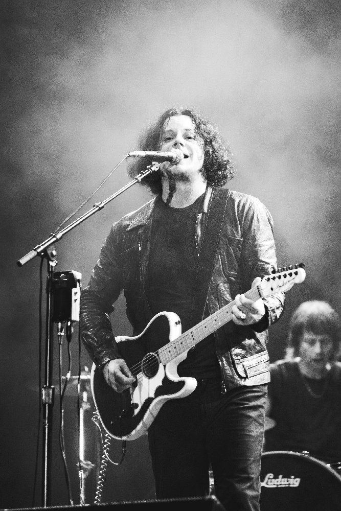 Jack White at Soundside Music Festival in Bridgeport, Connecticut, on September 29, 2024 photo by Jessie Fuentes