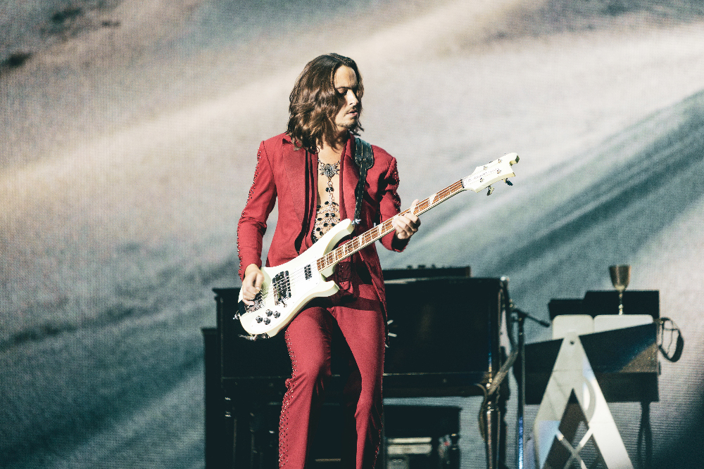 Greta Van Fleet at Soundside Music Festival in Bridgeport, Connecticut, on September 29, 2024 photo by Jessie Fuentes