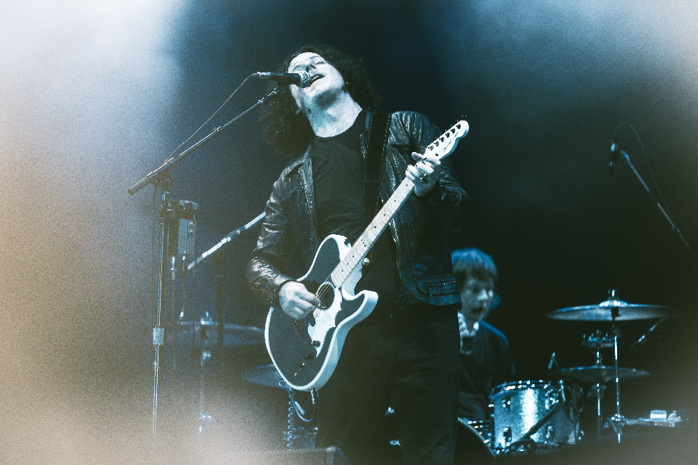 Jack White at Soundside Music Festival in Bridgeport, Connecticut, on September 29, 2024 photo by Jessie Fuentes