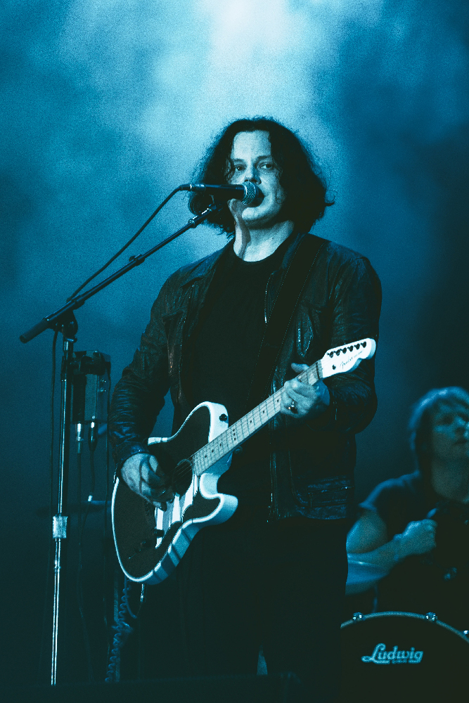 Jack White at Soundside Music Festival in Bridgeport, Connecticut, on September 29, 2024 photo by Jessie Fuentes