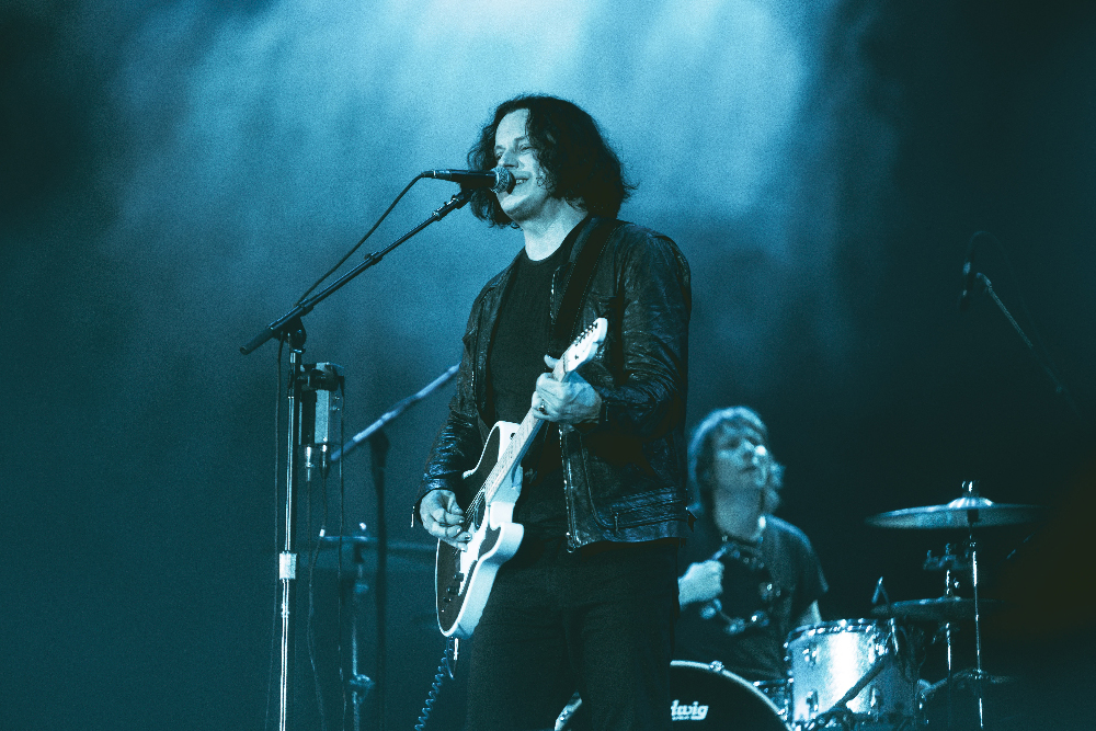 Jack White at Soundside Music Festival in Bridgeport, Connecticut, on September 29, 2024 photo by Jessie Fuentes