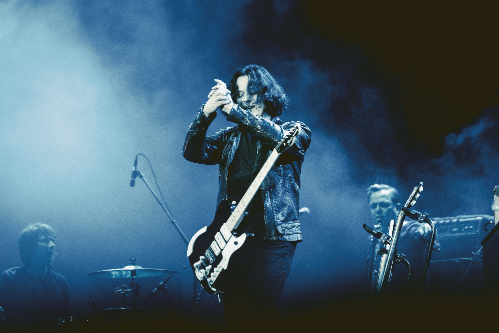 Jack White at Soundside Music Festival in Bridgeport, Connecticut, on September 29, 2024 photo by Jessie Fuentes