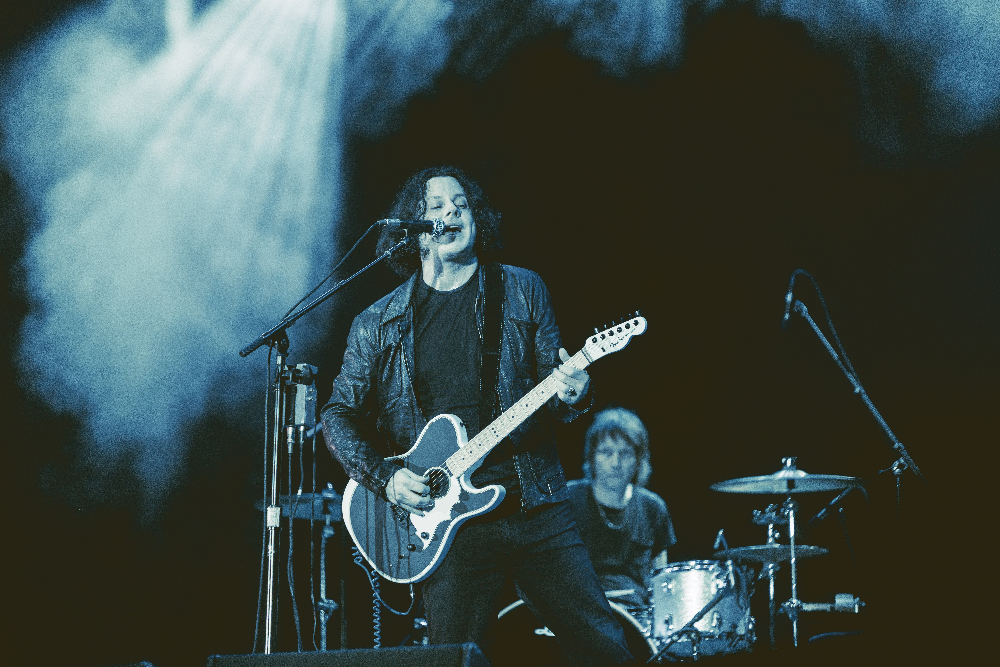 Jack White at Soundside Music Festival in Bridgeport, Connecticut, on September 29, 2024 photo by Jessie Fuentes