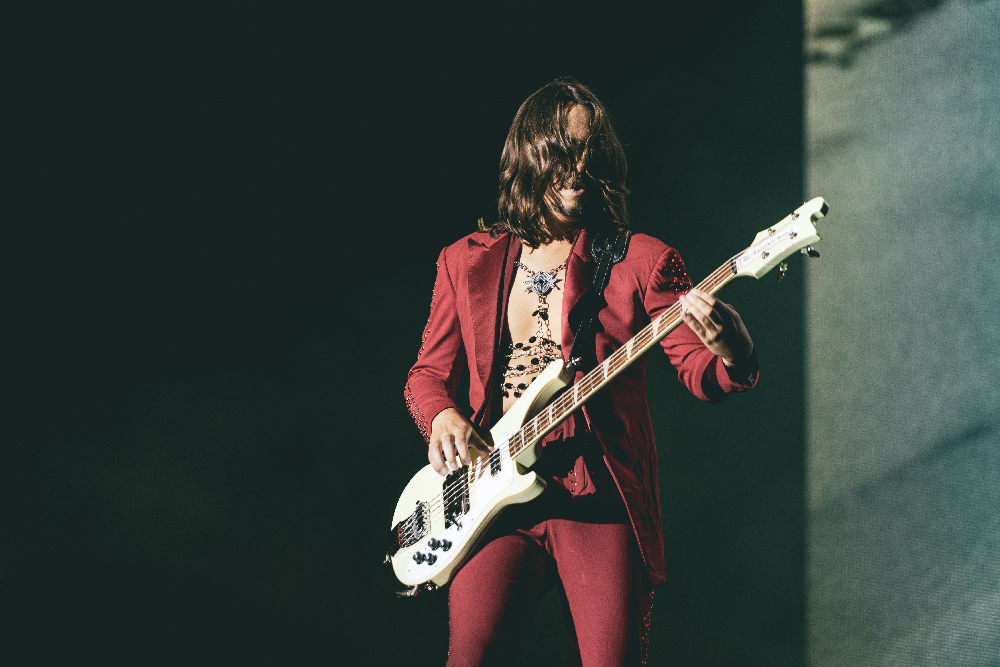 Greta Van Fleet at Soundside Music Festival in Bridgeport, Connecticut, on September 29, 2024 photo by Jessie Fuentes