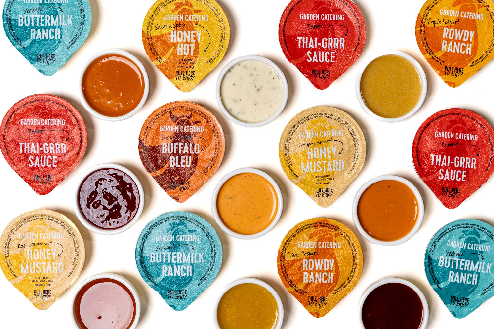 garden catering announces new sauces at fairfield, greenwich, norwalk, stamford, new haven, locations