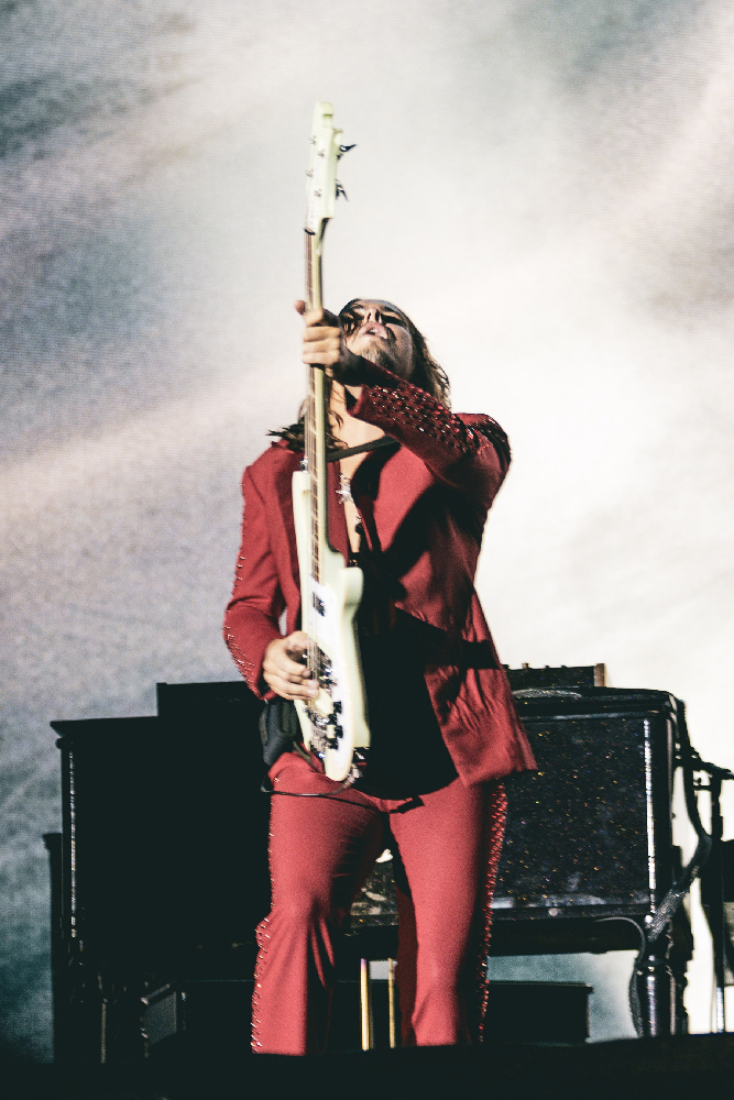 Greta Van Fleet at Soundside Music Festival in Bridgeport, Connecticut, on September 29, 2024 photo by Jessie Fuentes