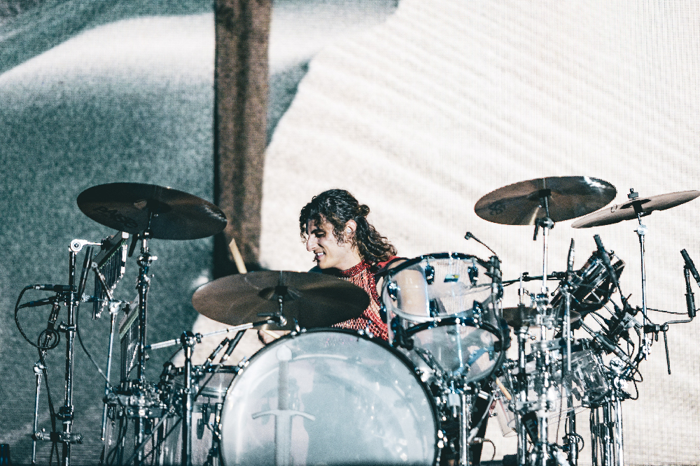 Greta Van Fleet at Soundside Music Festival in Bridgeport, Connecticut, on September 29, 2024 photo by Jessie Fuentes