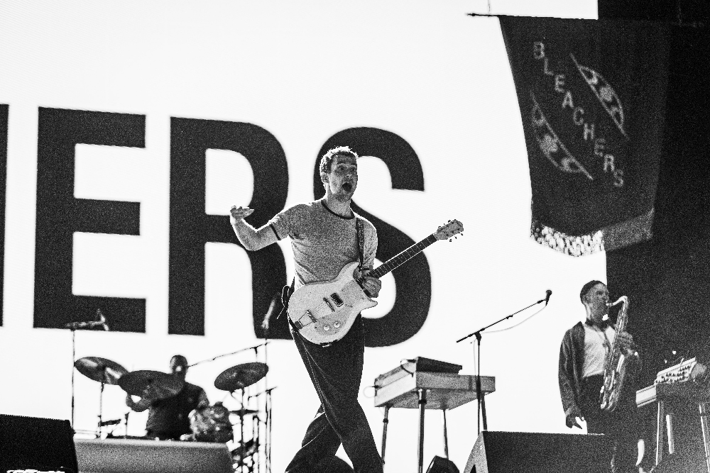 he Bleachers The Bleachers at Soundside Music Festival in Bridgeport, Connecticut, on September 29, 2024 photo by Jessie Fuentes