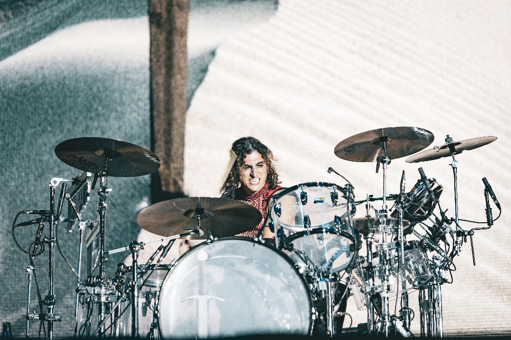 Greta Van Fleet at Soundside Music Festival in Bridgeport, Connecticut, on September 29, 2024 photo by Jessie Fuentes