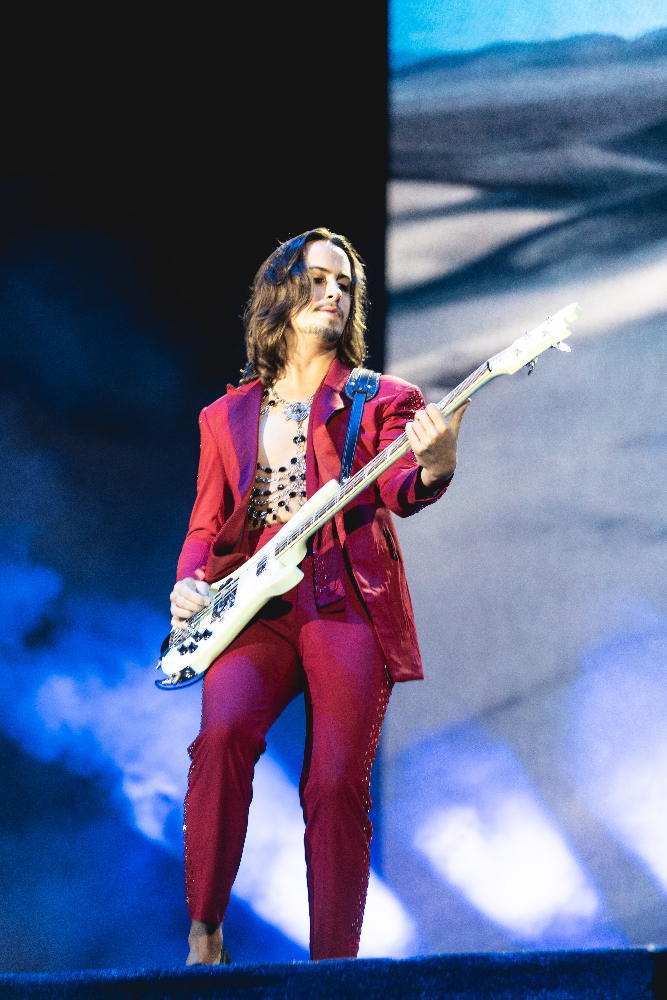 Greta Van Fleet at Soundside Music Festival in Bridgeport, Connecticut, on September 29, 2024 photo by Jessie Fuentes