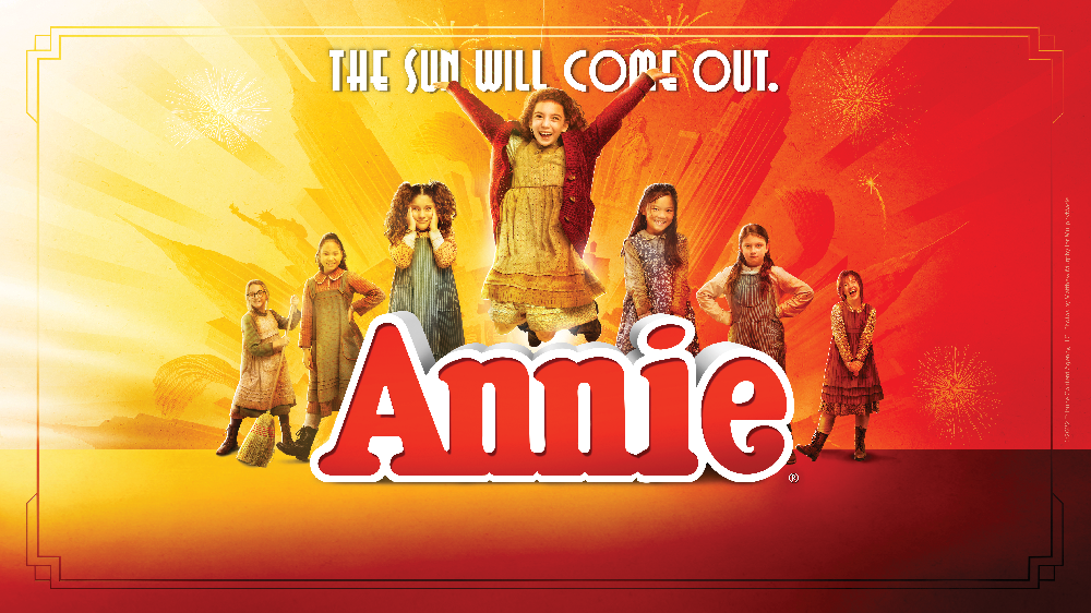 Broadway musical annie is coming to the toyota oakdale theatre in wallingford, connecticut in January 2025