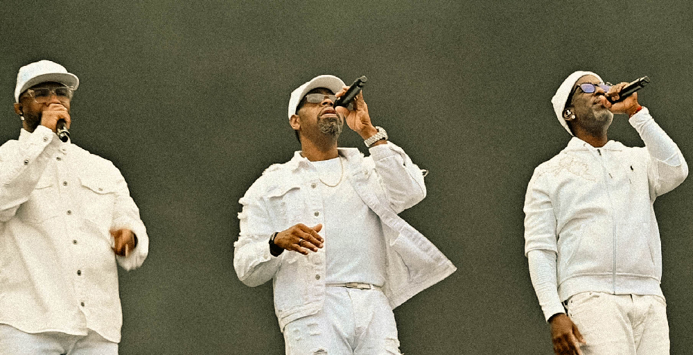 Boyz II Men at Soundside Music Festival in Bridgeport, Connecticut on September 28, 2024 photo by Kris Forland