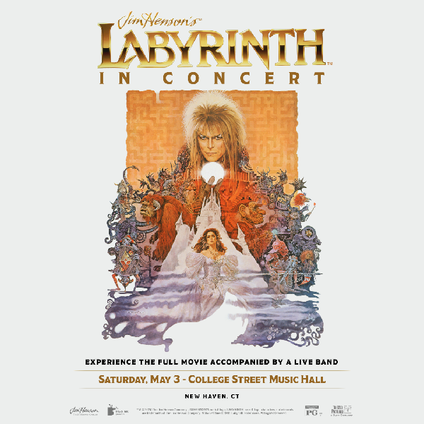 Jim Henson’s Labyrinth: In Concert at college street music hall in new haven connecticut in may 2025