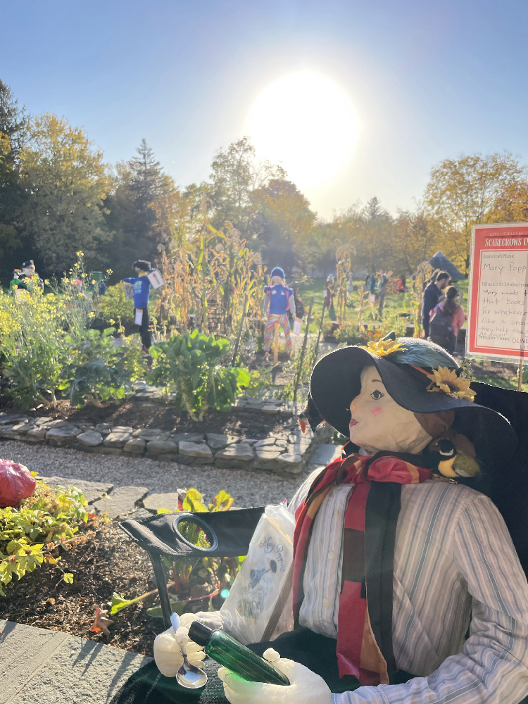 5th Annual Scarecrows in the Meadows at the litchfield historical society in litchfield connecticut in october 2024