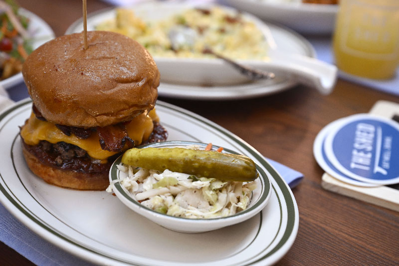 Smoke Burger at the Shed at Mohegan sun in Uncasville, Connecticut