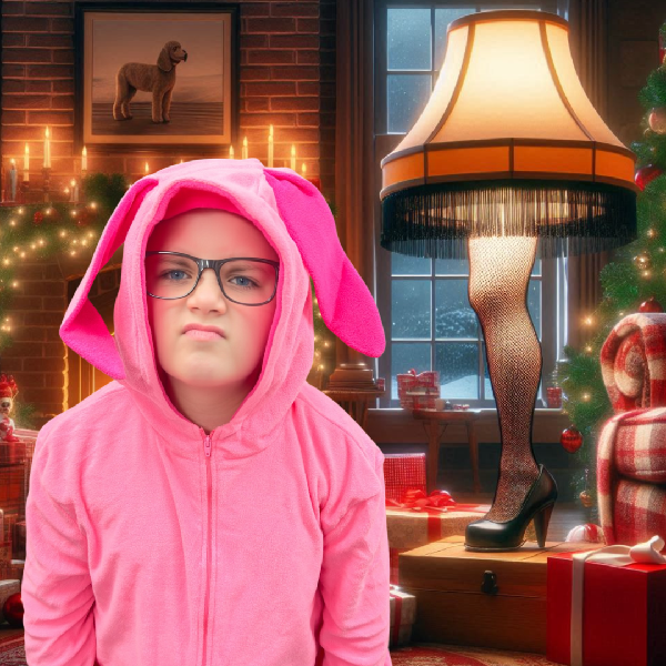 A Christmas Story at the Cabaret theatre in east haven Connecticut in November 2024