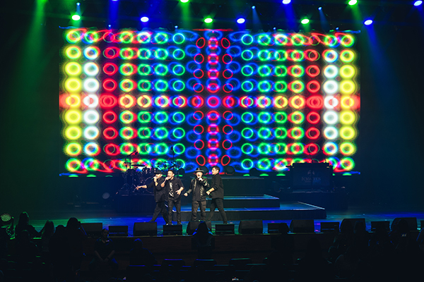 98 Degrees perform at Foxwoods in Mashantucket, Connecticut on November 22, 2024